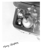 Modern retro Polaroid Christmas gift tags